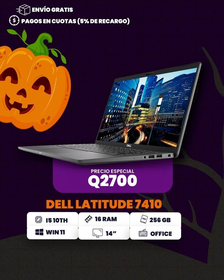 Halloween: latitude 7410