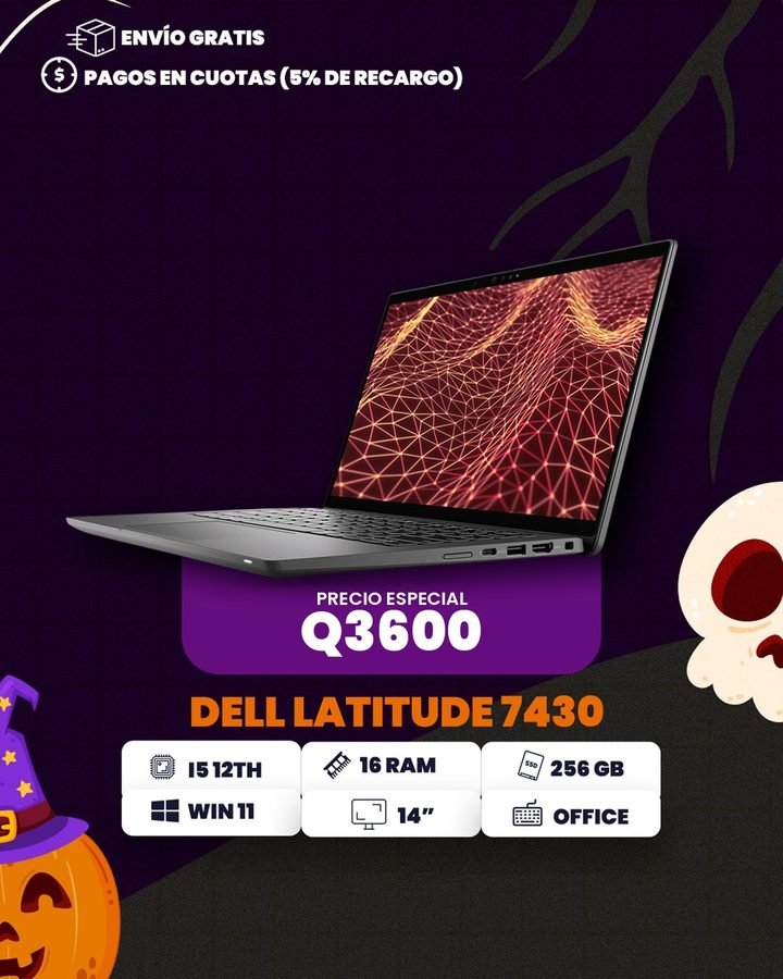 Halloween: latitude 7430